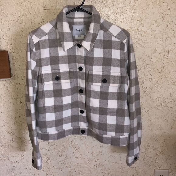Rails Steffi Plaid Flannel Jacket NWOT - Picture 5 of 15